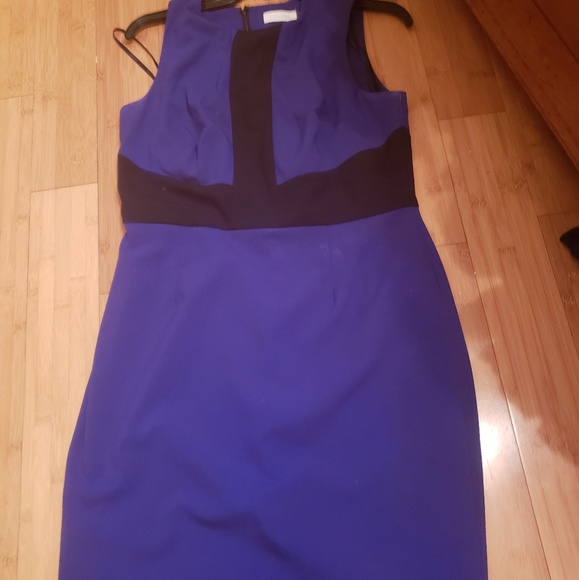 Calvin Klein Dresses & Skirts - Purple  & Black  Calvin Klein Dress